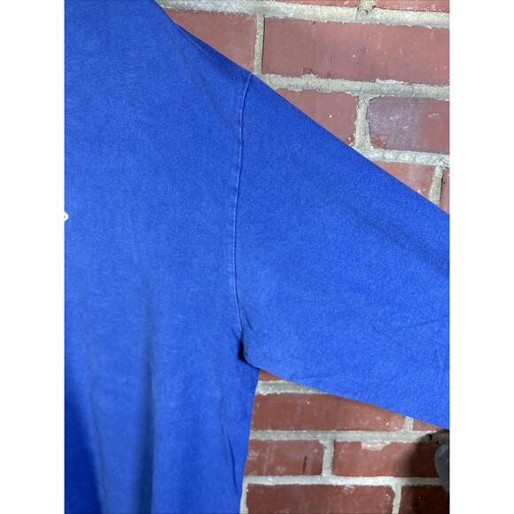 Vintage Y2k Nike Shirt Long Sleeve 2000s Silver Tag Swoosh Spell Out Adult XL - Picture 6 of 8